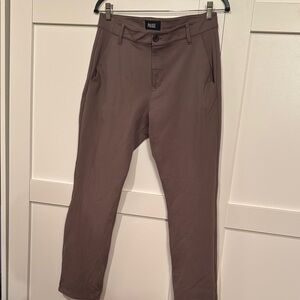 PAIGE Brown Chinos with Streamlined Silhouette